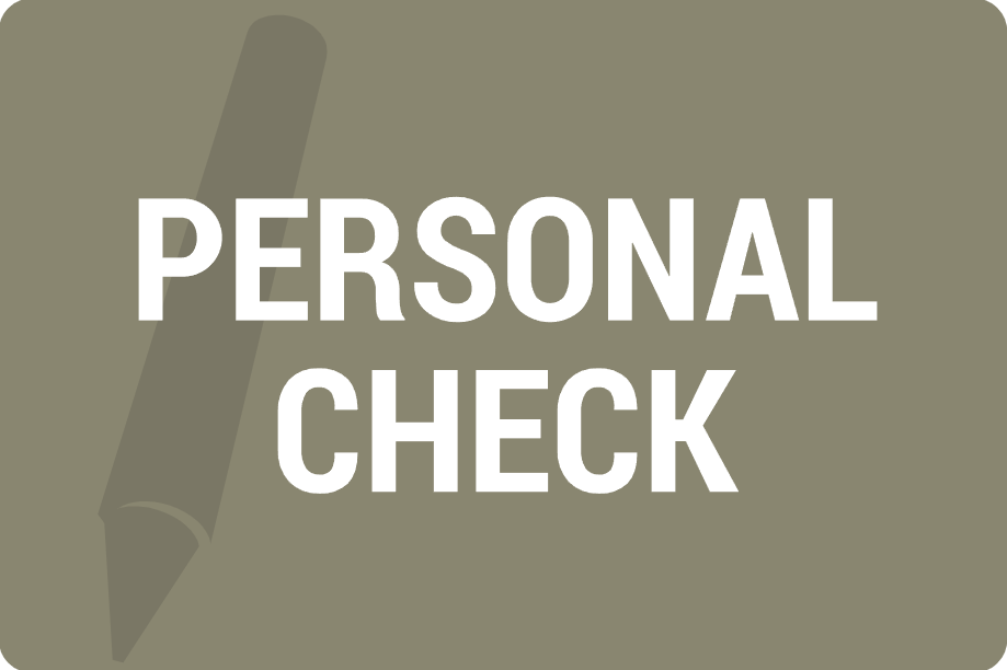 personal check